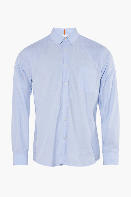 Chemise (manches longues) Bleu - BOSS ORANGE