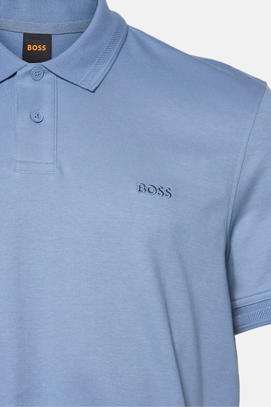 Polo à manches courtes - bleu - BOSS ORANGE - 3