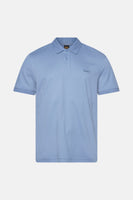 Heren tops polo korte mouw Bleu - BOSS ORANGE