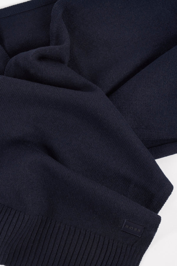 Wintersjaal Blauw - BOSS ORANGE