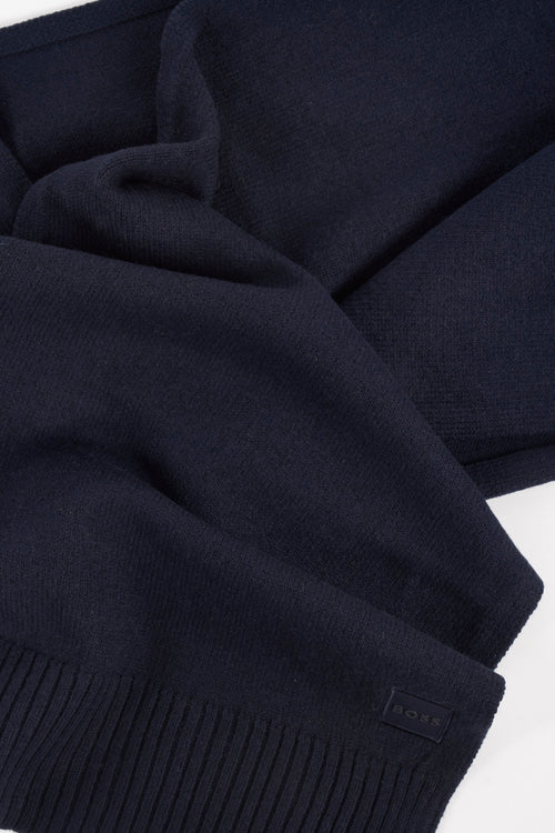 Wintersjaal Blauw - BOSS ORANGE