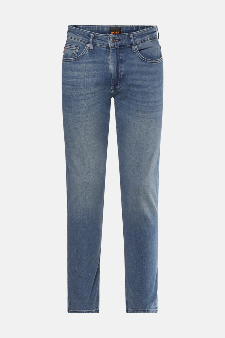 Jean slim bleu denim de BOSS ORANGE, avec poches avant et arrière classiques.