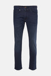 Jean slim en denim bleu foncé de BOSS ORANGE, coupe classique avec poches.
