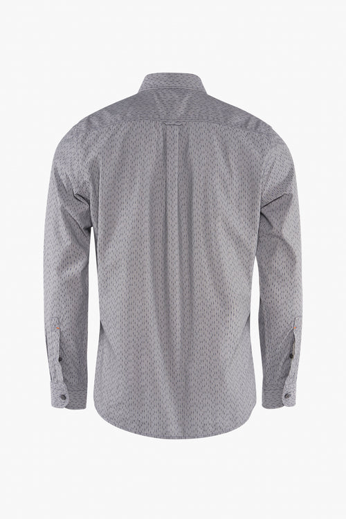 Chemise (manches longues) Gris - BOSS ORANGE