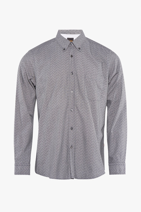 Chemise (manches longues) Gris - BOSS ORANGE