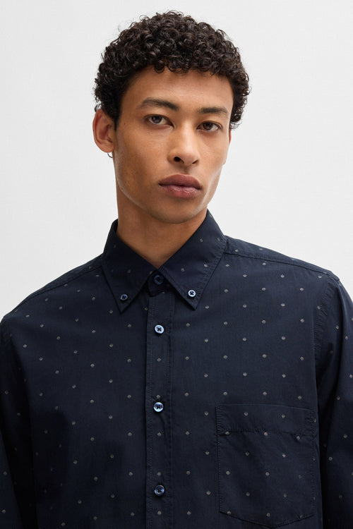 Chemise (manches longues) Bleu - BOSS ORANGE