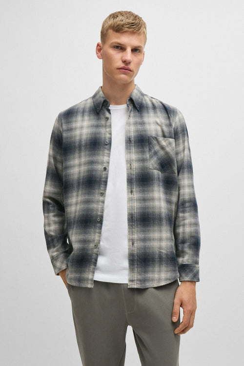 Chemise (manches longues) Gris - BOSS ORANGE