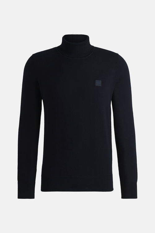 Trui met rolkraag Blauw - BOSS ORANGE