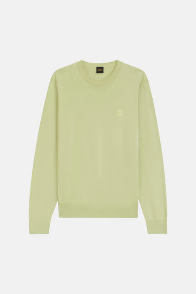 Pull à col rond - Vert