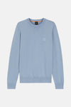 Pull à col rond - bleu