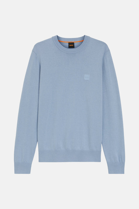 Trui met ronde hals Blauw - BOSS ORANGE