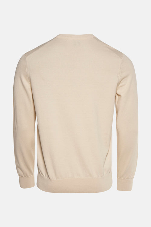 Pull col rond Écru - BOSS ORANGE