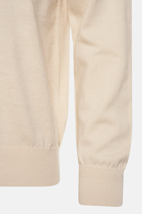 Pull col rond Écru - BOSS ORANGE