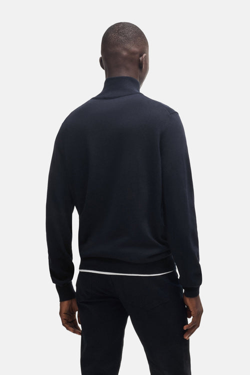 Pull col roulé Bleu - BOSS ORANGE