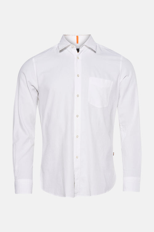 Chemise (manches longues) Blanc - BOSS ORANGE
