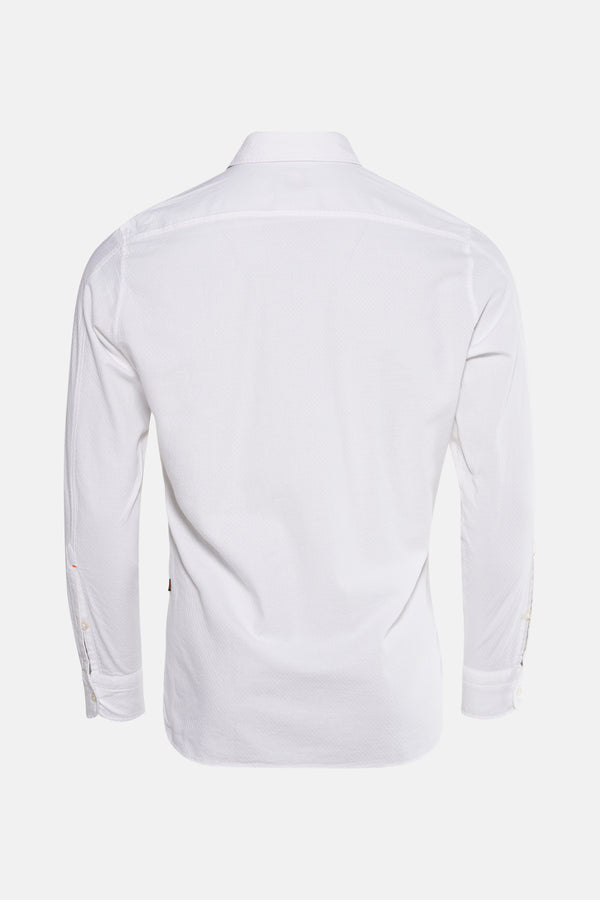 Chemise (manches longues) Blanc - BOSS ORANGE