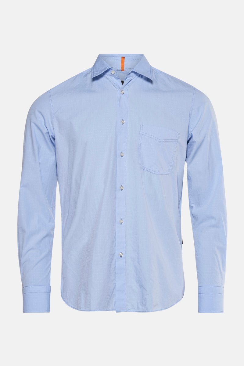 Chemise (manches longues) Bleu - BOSS ORANGE