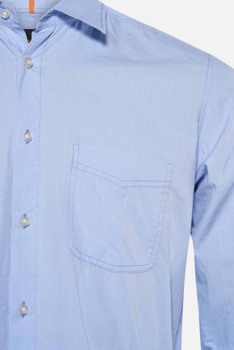 Chemise à manches longues - bleu - BOSS ORANGE - 3