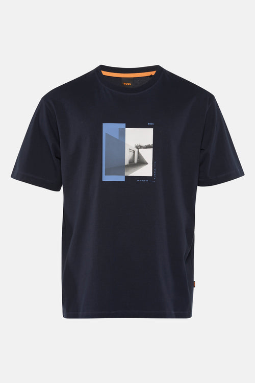 T-shirt (manches courtes) Bleu - BOSS ORANGE