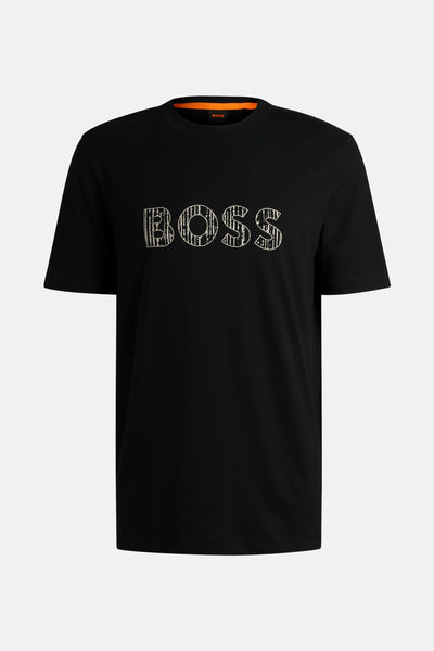 T-shirt (manches courtes) Noir - BOSS ORANGE