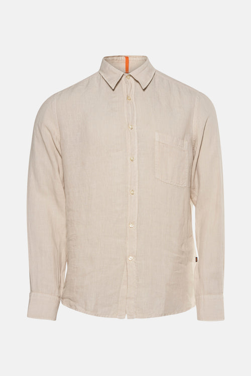 Chemise (manches longues) Beige - BOSS ORANGE