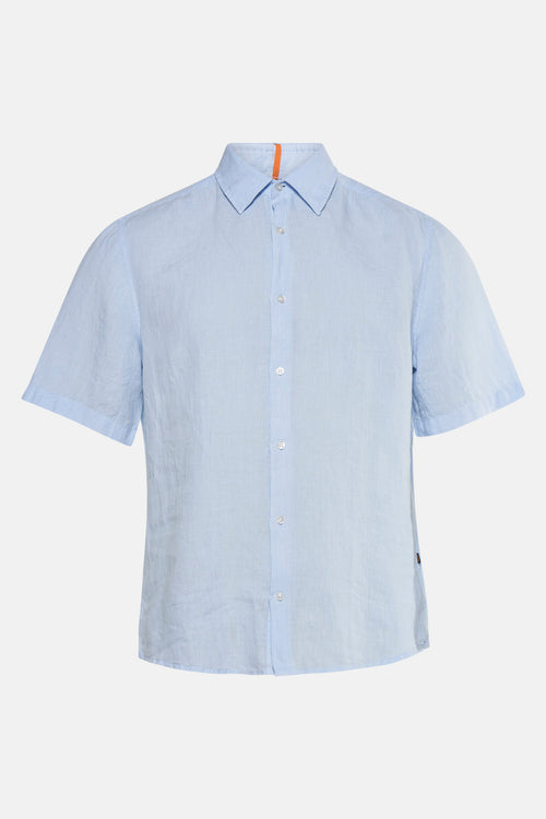 Chemise (manches courtes) Bleu - BOSS ORANGE