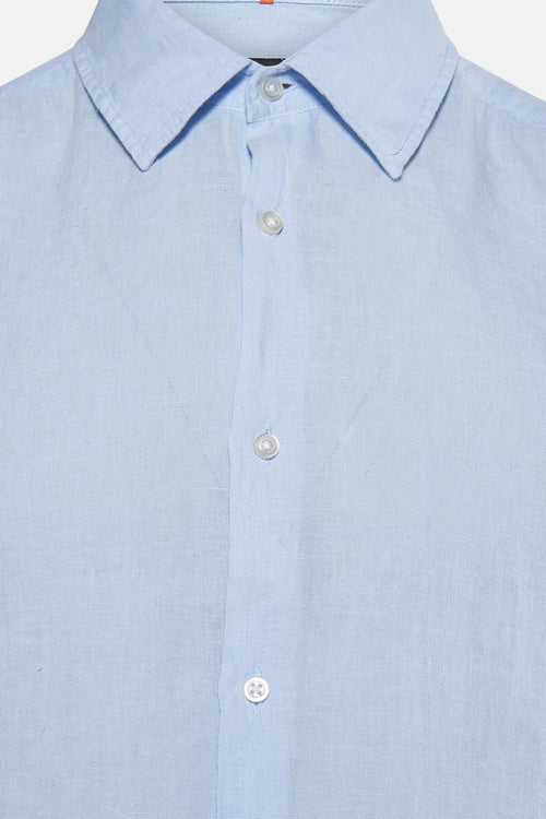 Chemise (manches courtes) Bleu - BOSS ORANGE