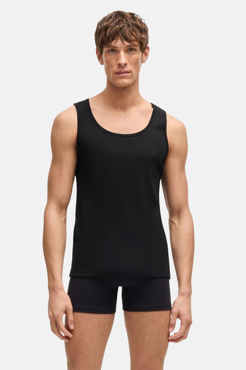 T-shirt (manches courtes) noir - BOSS ORANGE
