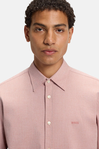 Hemd met lange mouwen - oranje