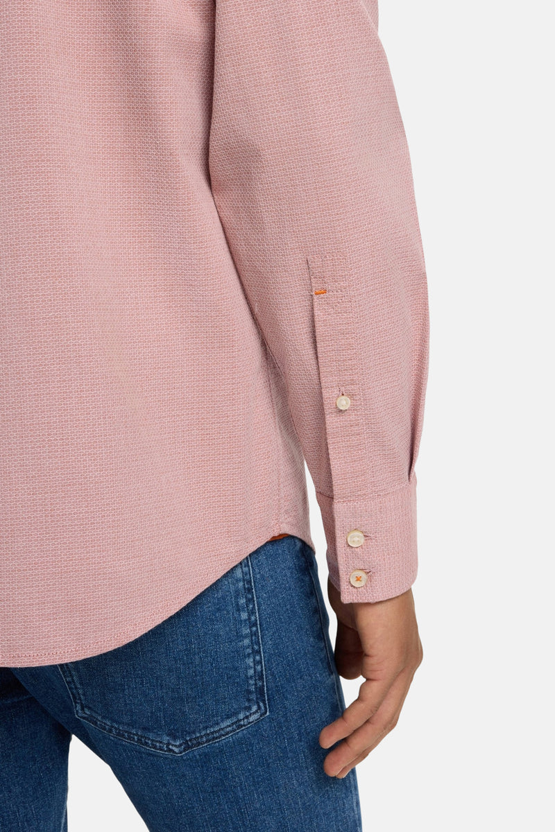 Hemd met lange mouwen - oranje