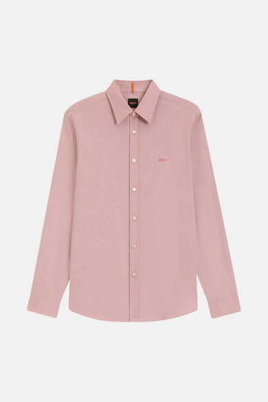 Hemd met lange mouwen - oranje