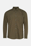 Chemise (manches longues) Vert - BOSS ORANGE