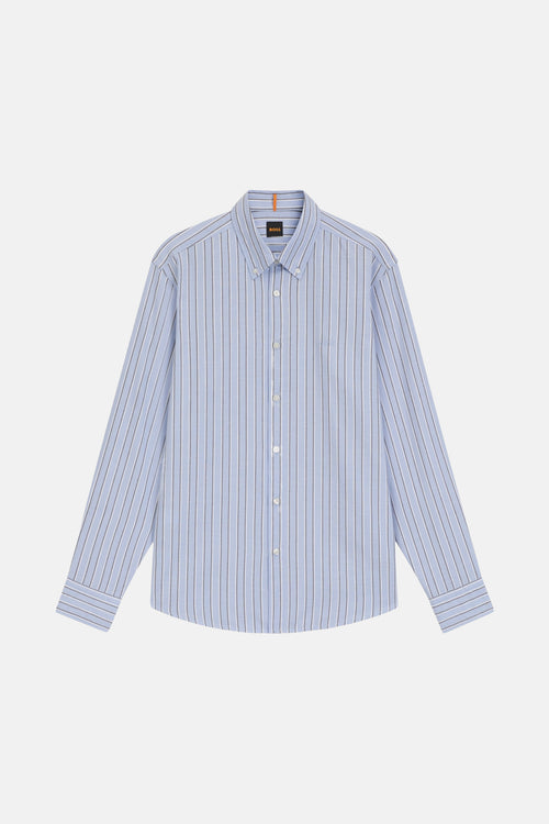 Hemd met lange mouwen - blauw