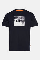 T-shirt (korte mouwen) Blauw - BOSS ORANGE
