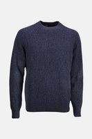 Trui met ronde hals blauw - BOSS ORANGE