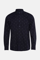 Hemd met lange mouwen - blauw