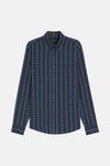 Hemd (lange mouwen) blauw - BOSS ORANGE