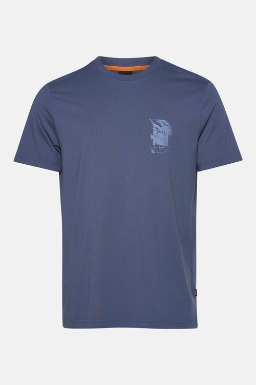T-shirt met korte mouwen - blauw
