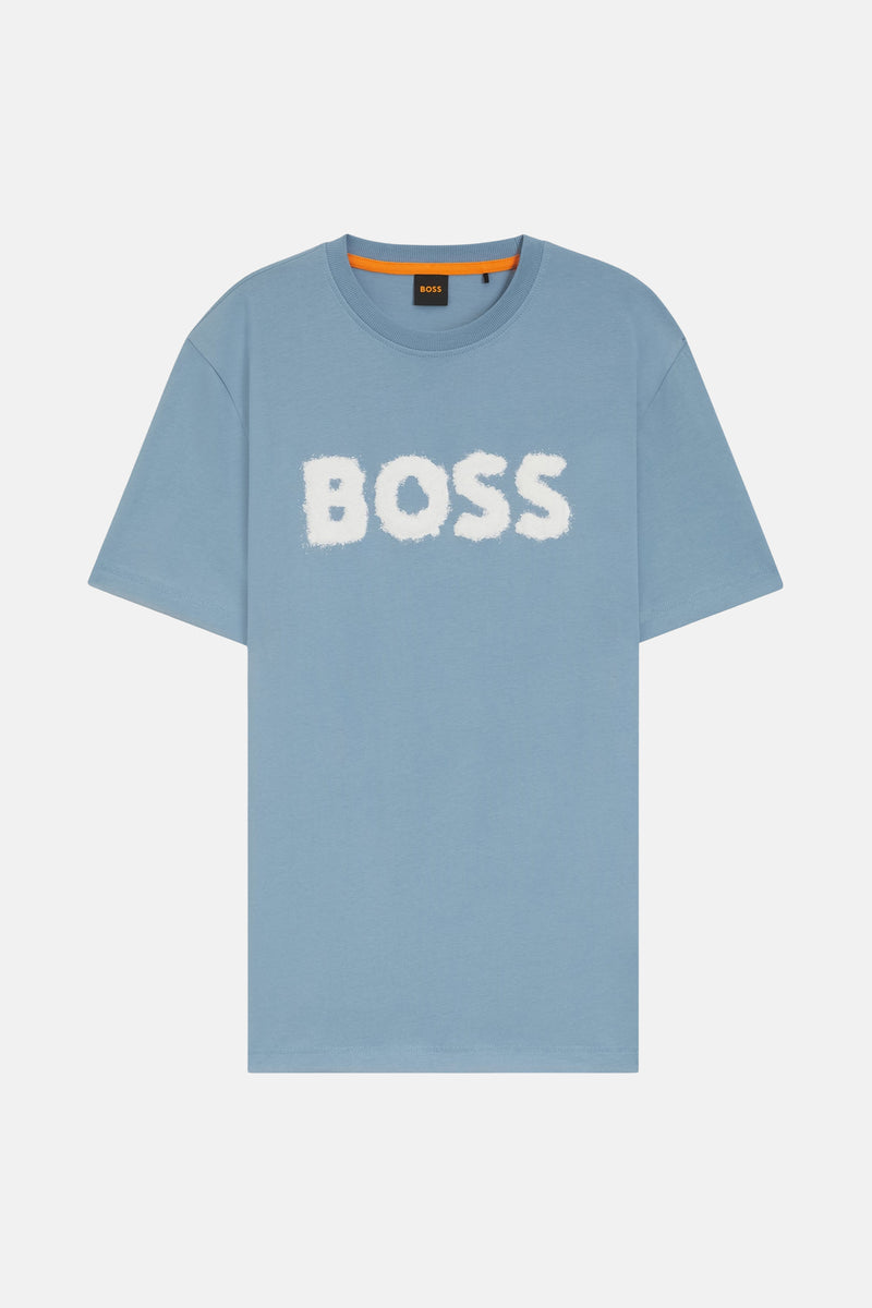 T-shirt (manches courtes) bleu - BOSS ORANGE