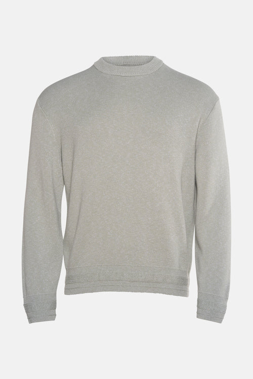 Trui met ronde hals grijs - BOSS ORANGE