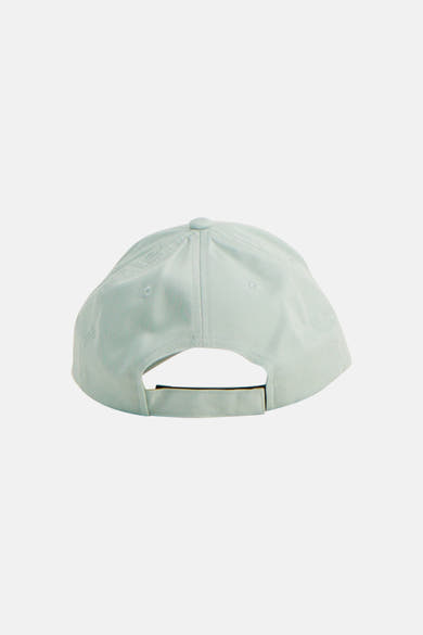 Casquette turquoise de BOSS ORANGE, vue de dos avec une sangle réglable.