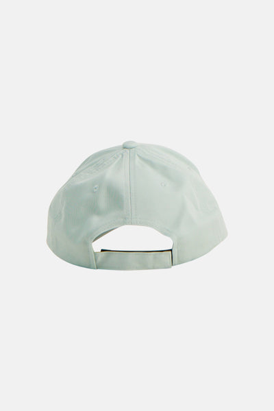 Casquette turquoise de BOSS ORANGE, vue de dos avec une sangle réglable.