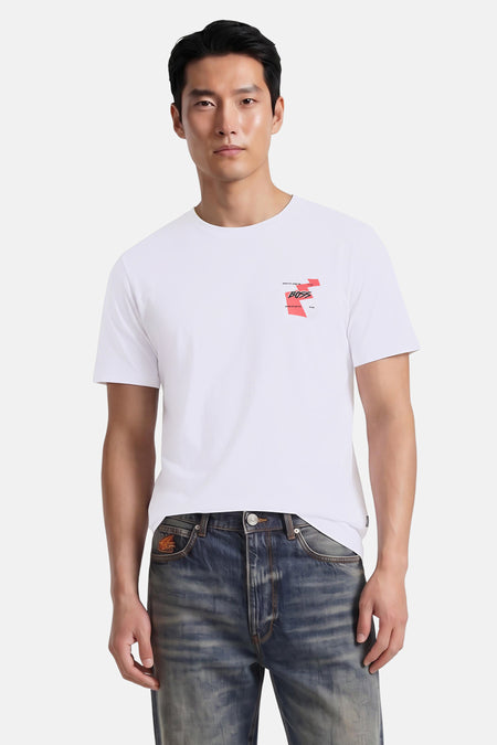 T-shirt met korte mouwen - wit