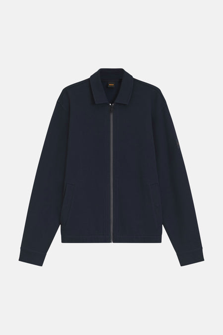 Sweat (gilet) bleu - BOSS ORANGE