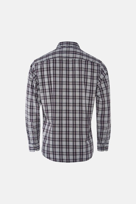 Chemise à manches longues - gris