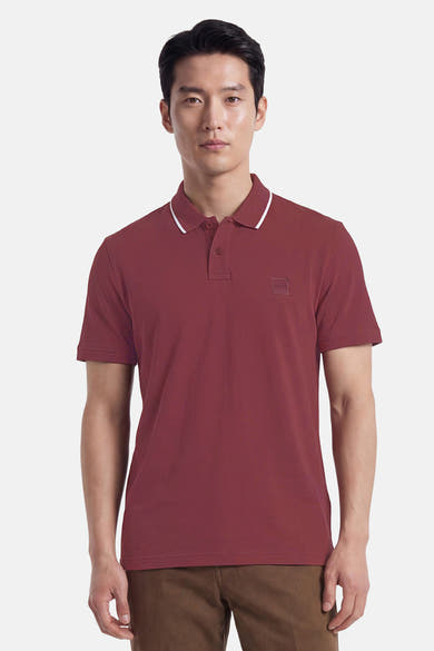Polo à manches courtes - rouge