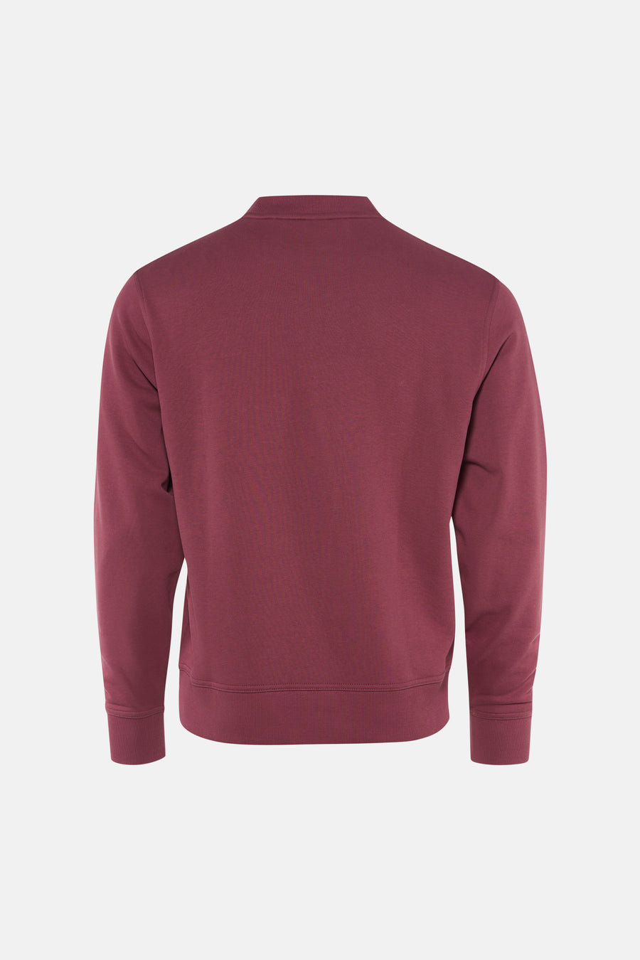 Sweat col O - rouge