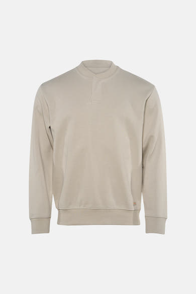 Sweat à col roulant - beige