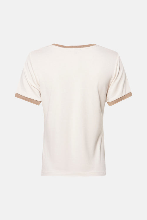 Top (korte mouwen) Ecru - More & More