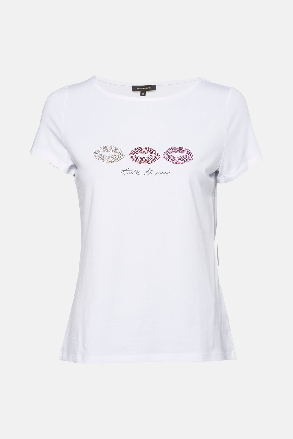 T-shirt (korte mouwen) Wit - MORE & MORE